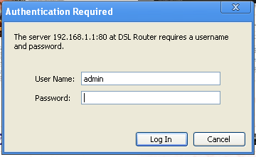 Login to your Router